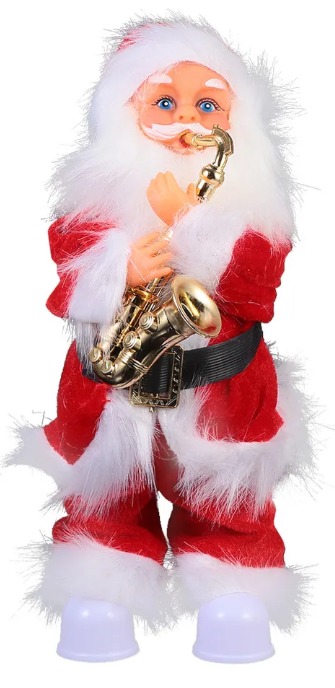 PAPA NOEL MUSICAL (SAXOFON )